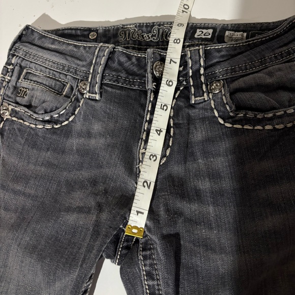 Miss Me black boot cut jeans size 26 - Picture 11 of 12